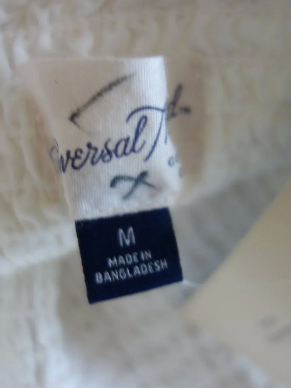 NWT UNIVERSAL THREAD Strapless Smocked Mini Dress – Cream Shell – Med - Picture 7 of 8